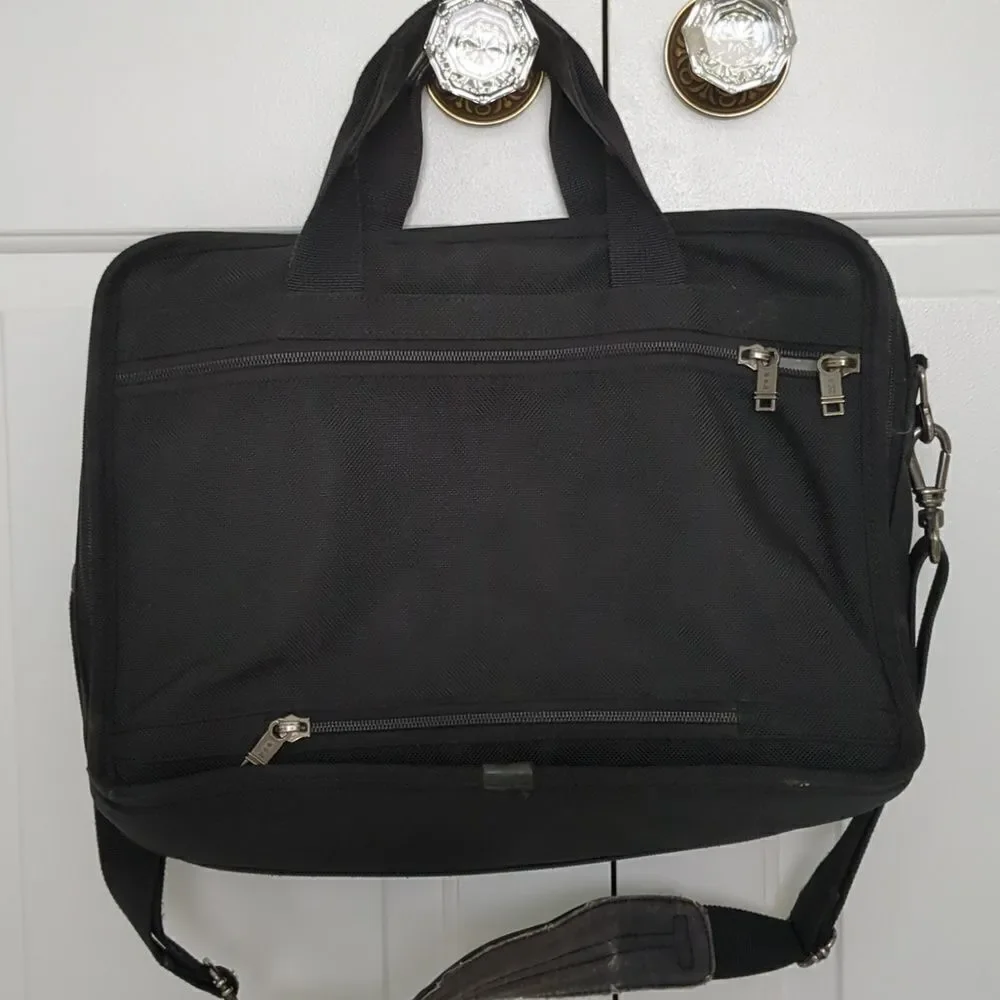 TUMI Alpha Ballistic Nylon Laptop Briefcase Bag